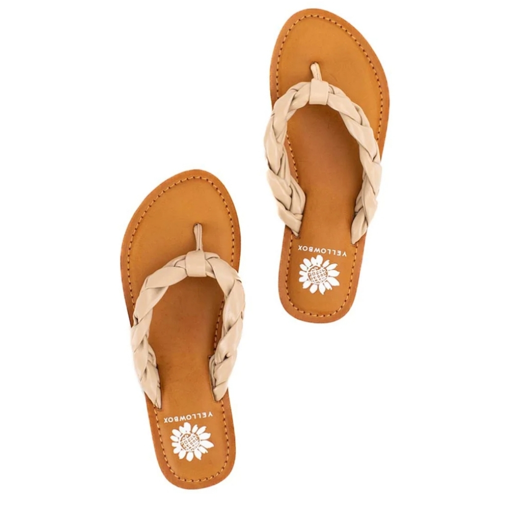 Dauphine flip-flops